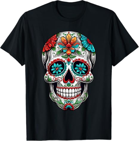 Day Of Dead Clothes & Coffee Cup Gifts Women Men