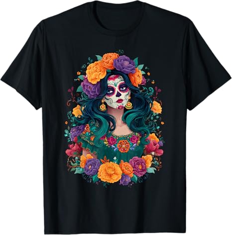 Sugar Skull De Los Muertos Women La Catrina Gat