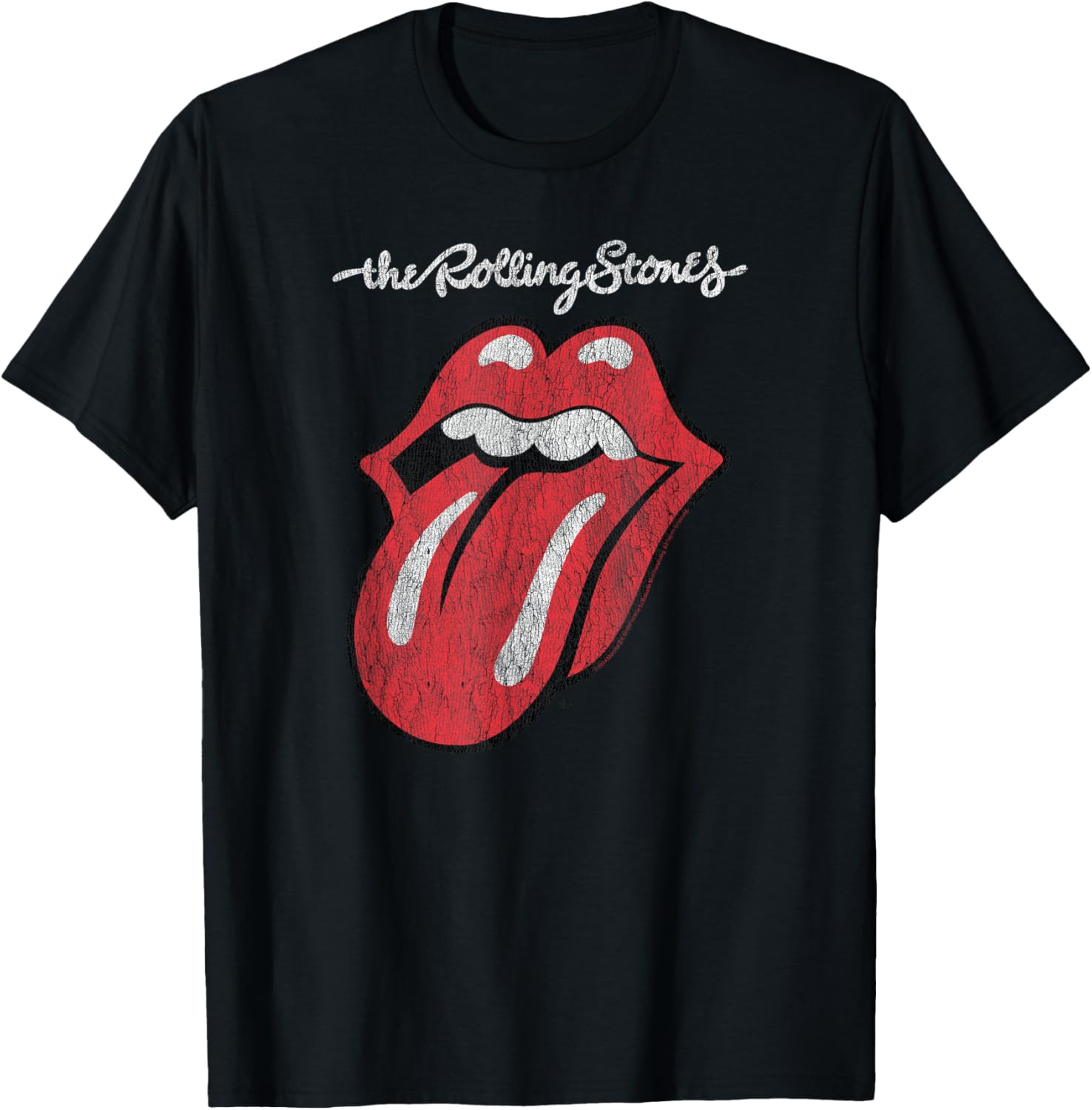 Rolling Stones Official Script Tongue T-Shirt