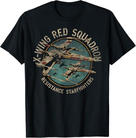 Camiseta #StarWars X-Wing Red Squadron por 16,99€ ¡¡15% de descuento!!