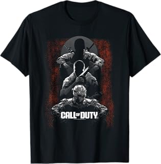 Call of Duty Black Ops Halftone Gaming T-Shirt