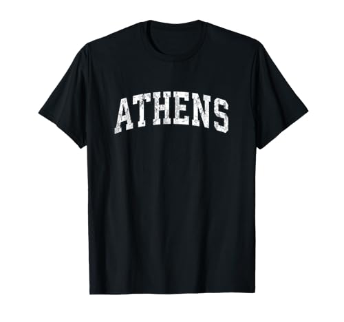 Athens Georgia GA Vintage Athletic Sports Design T-Shirt