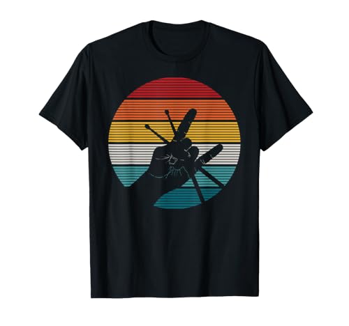 Baquetas geniales para músicos retro Camiseta