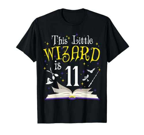 11th B-Day Magic Wizard 11 Year Old Birthday Matching Family T-Sh...