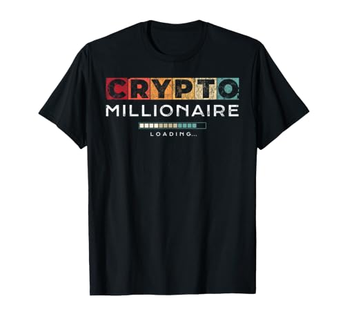 Crypto Millionaire Shirt | Vintage Bitcoin Crypto T-Shirt