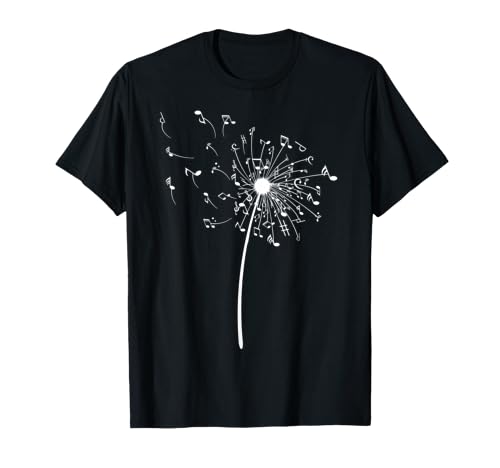 Divertido regalo de notas musicales para hombres y mujeres, flor ...