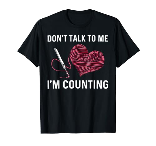 Funny Crocheting Art For Men Women Crocheter Crochet Lover T-Shir...