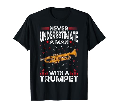 Trompeta Hombre Trompetista Camiseta