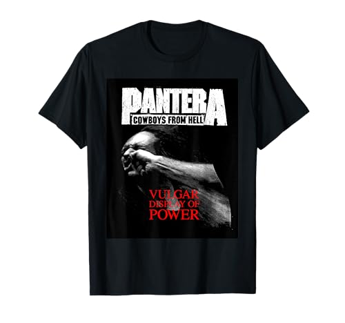 Pantera - Pantalla oficial Vulgar de poder Camiseta