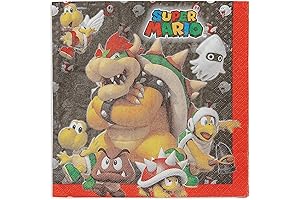 Amscan Super Mario Brothers Luncheon Napkins