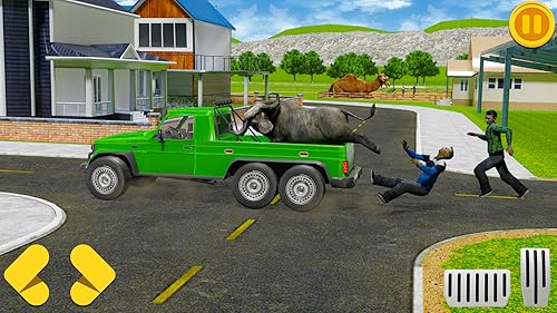 Animal Transport Truck: City Farm Animals Transport Driving Game