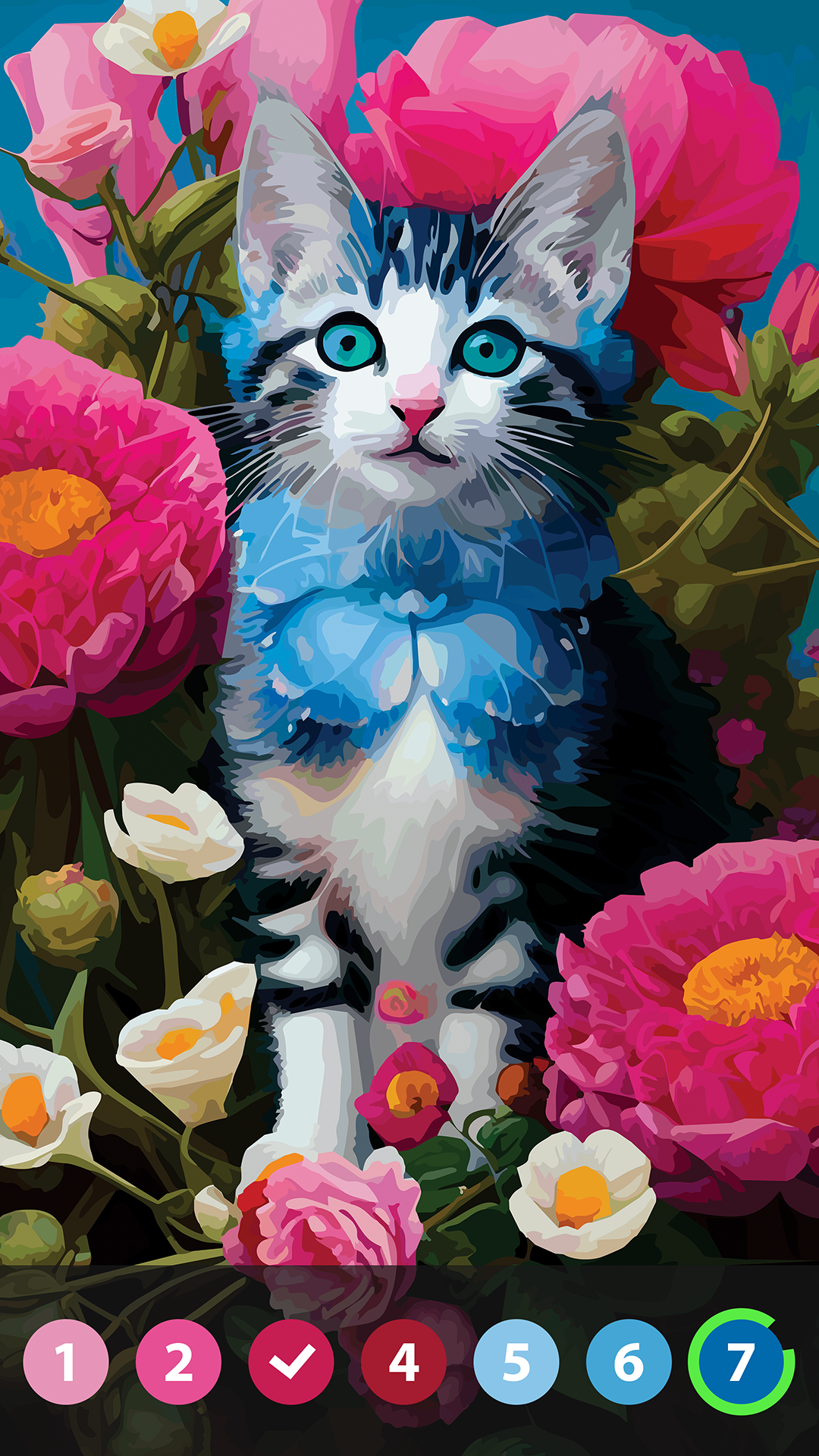 Oil Painting Paint by Number - Free Color by Number for Adults - App on