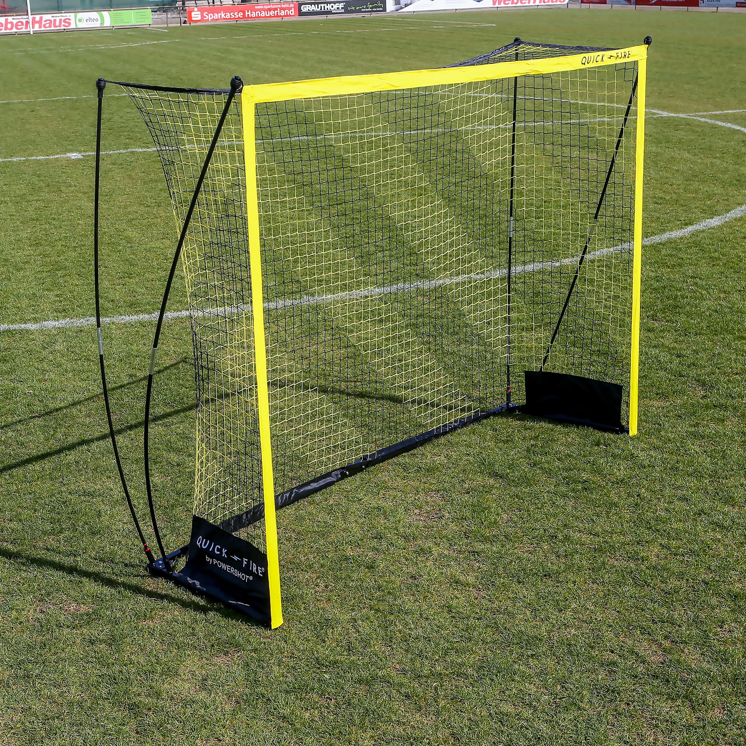 POWERSHOT Porta da Calcio QUICKFIRE convalidata da Frank LEBOEUF ! autotestata - Montaggio Lampo - 1 Anno di Garanzia - Scelta della Misura
