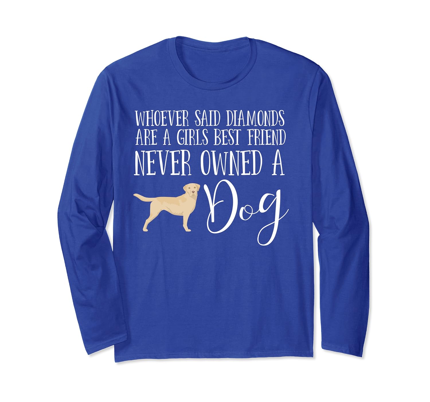 Amazon Com Yellow Labrador Retriever Long Sleeve Shirt Dog Love
