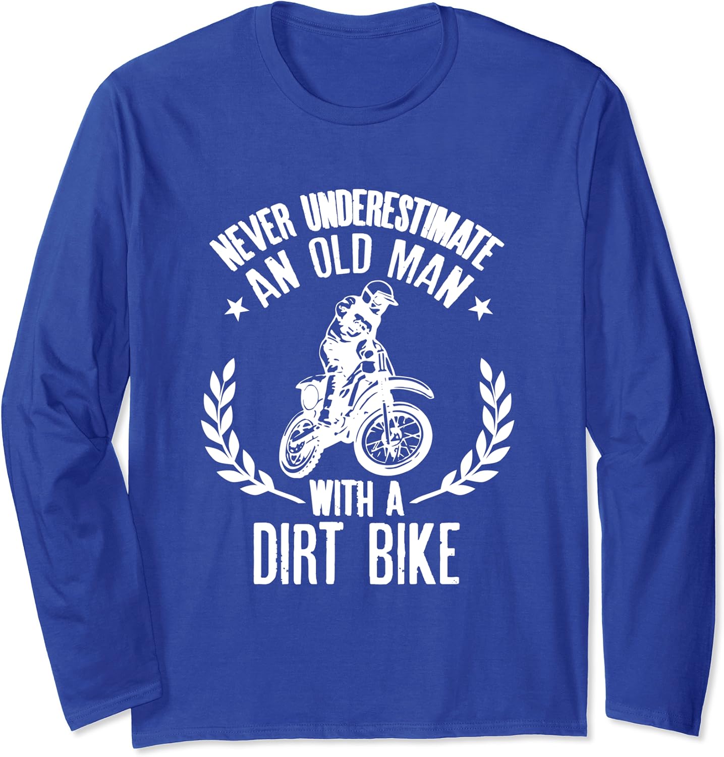 Old man dirt bike shirt Clearance