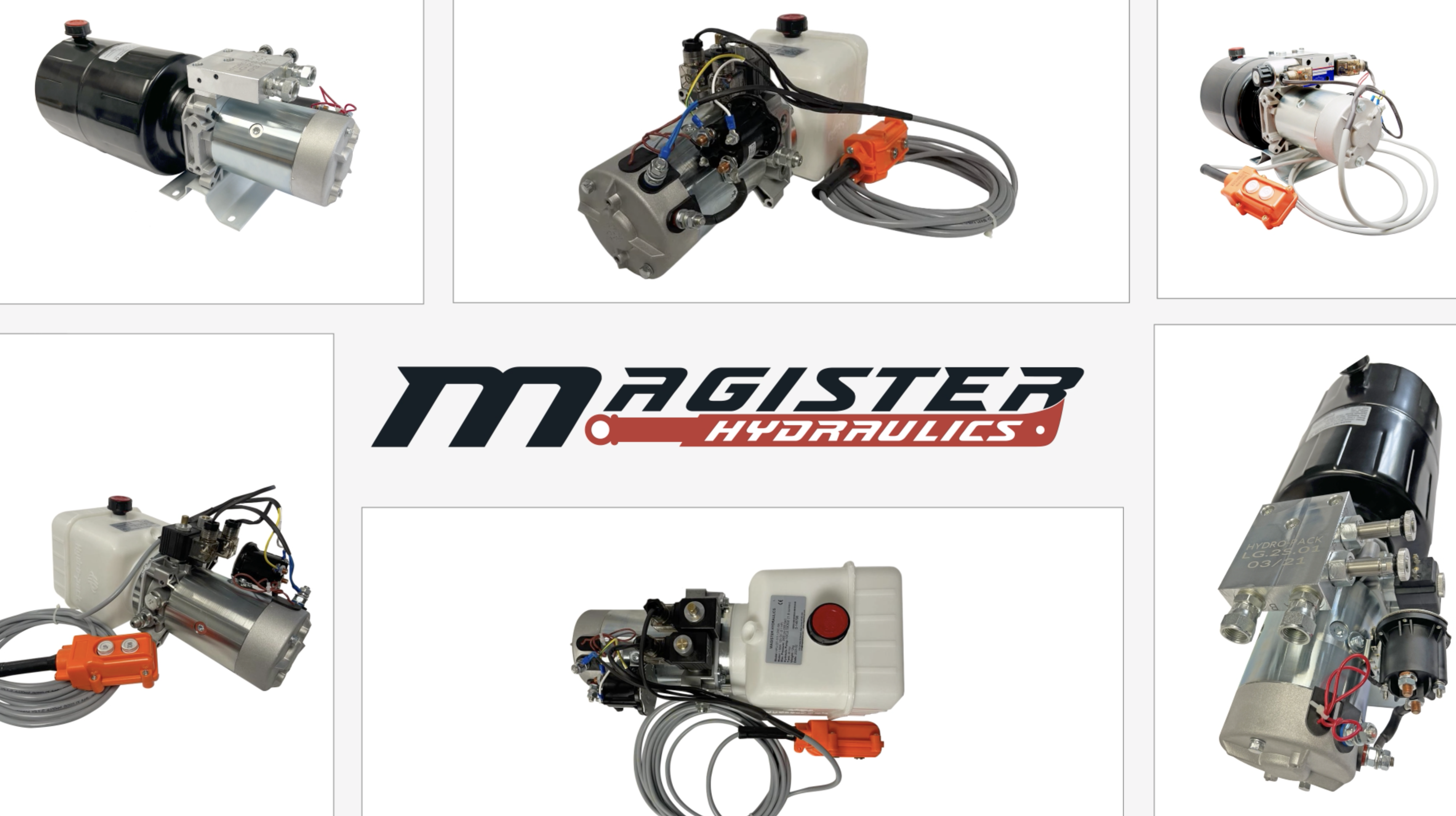 Amazon.com: Magister Hydraulic Snow Plow Power Unit 24V DC, Double