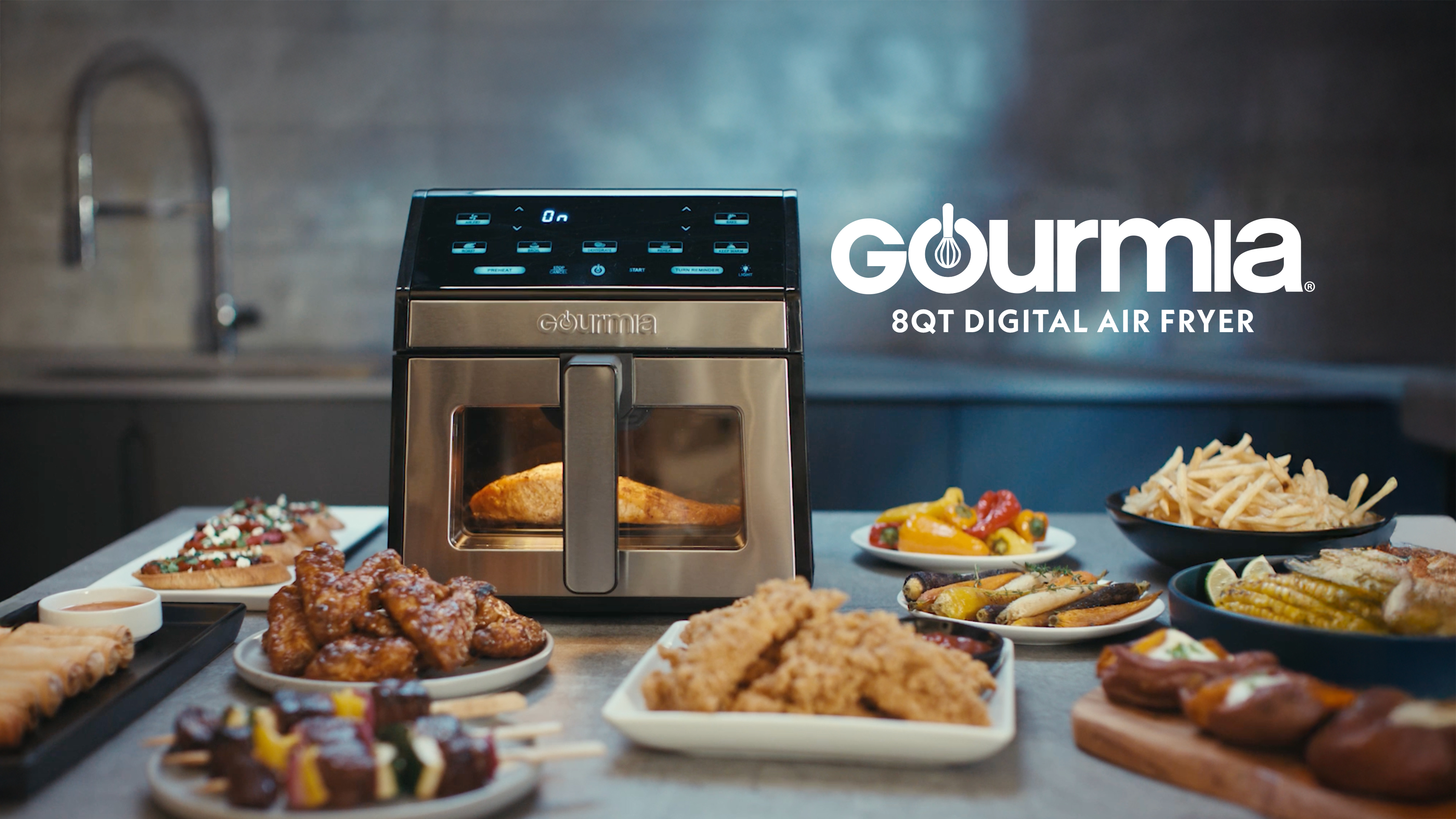 Amazon.com: Gourmia GOURMIA Digital Air Fryer, 7.5 Liter