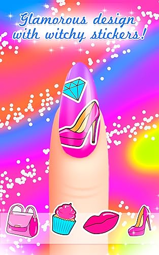 Pink Doll Nails Salon Beauty Games