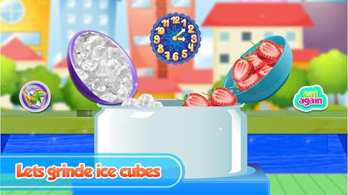 Frozen Slush Rainbow Ice Cream : Craft Colorful Slushy Delights - Frozen drink simulator