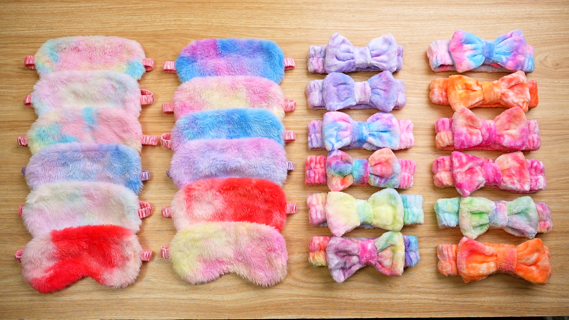 Spa Party Favor Set 80PCS Headbands Eye Masks Hair Accessories Sleepover 81g5lYbbmwL.jpg main image 2