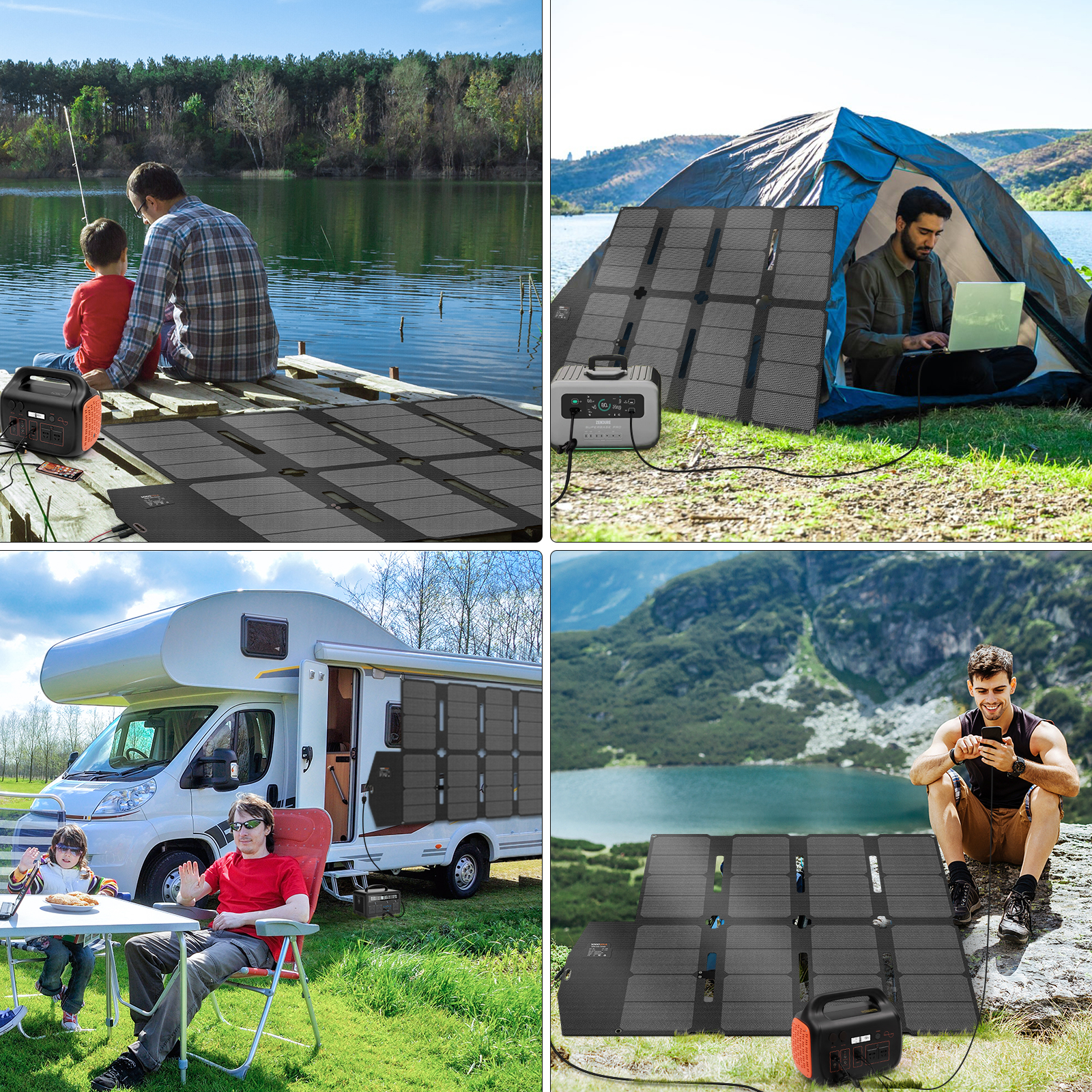 Amazon.com: SOKIOVOLA 100W Portable Solar Panel MC-4 Foldable