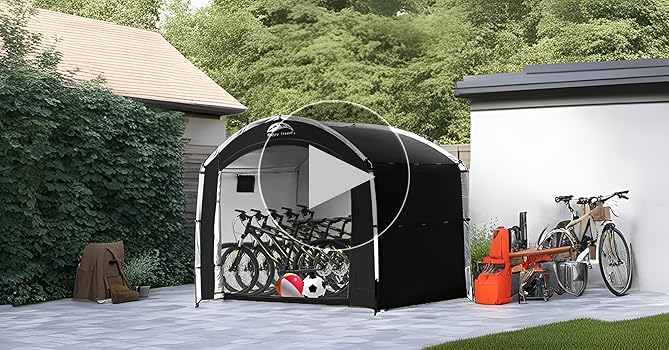 viaggio+ テント Amazon.com : Happy Travel Bike Storage Shed Tent, Waterproof