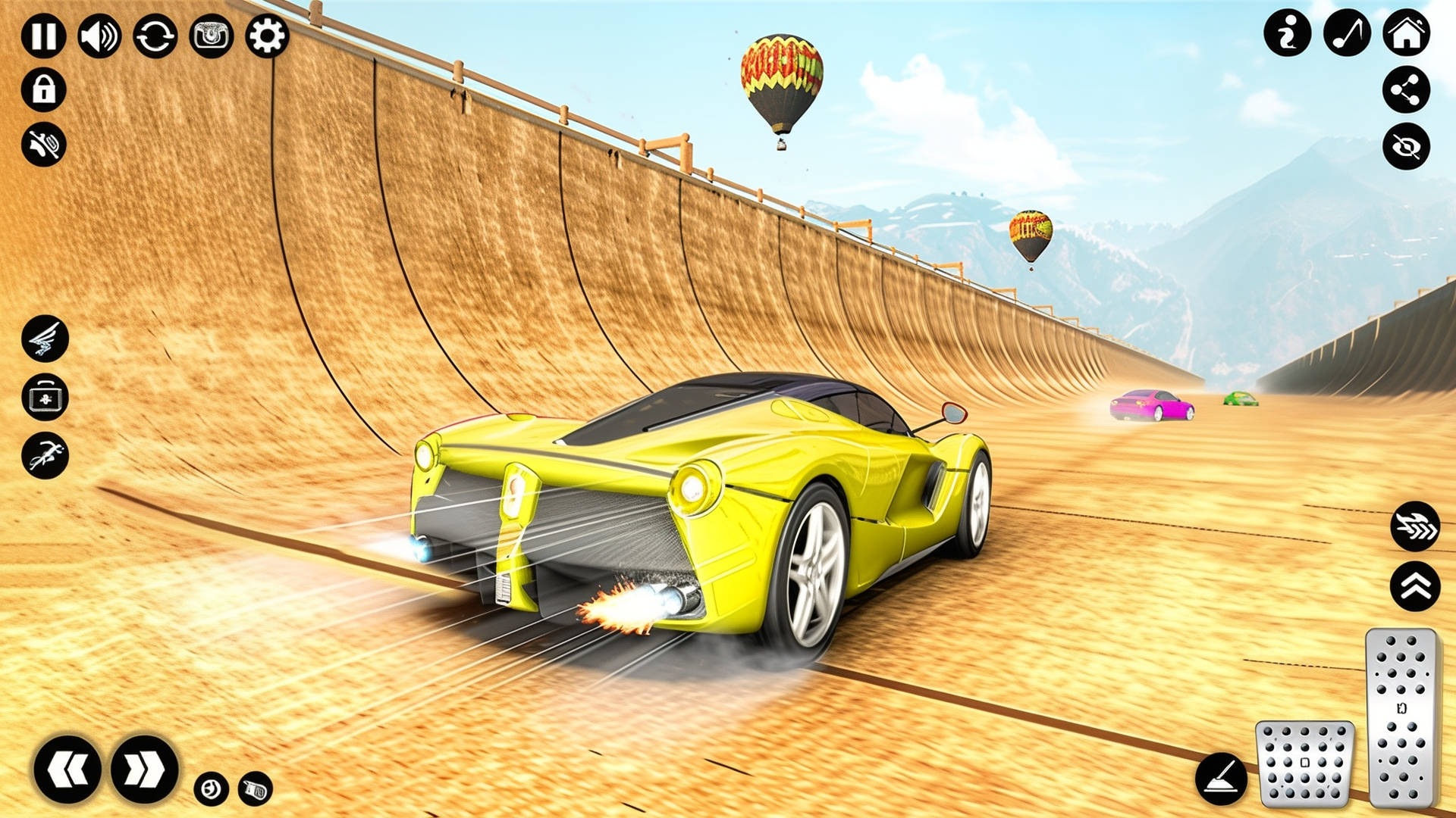 Mega Ramp Car Stunt Racing For Kids - Extreme Ramps Car Games 3D