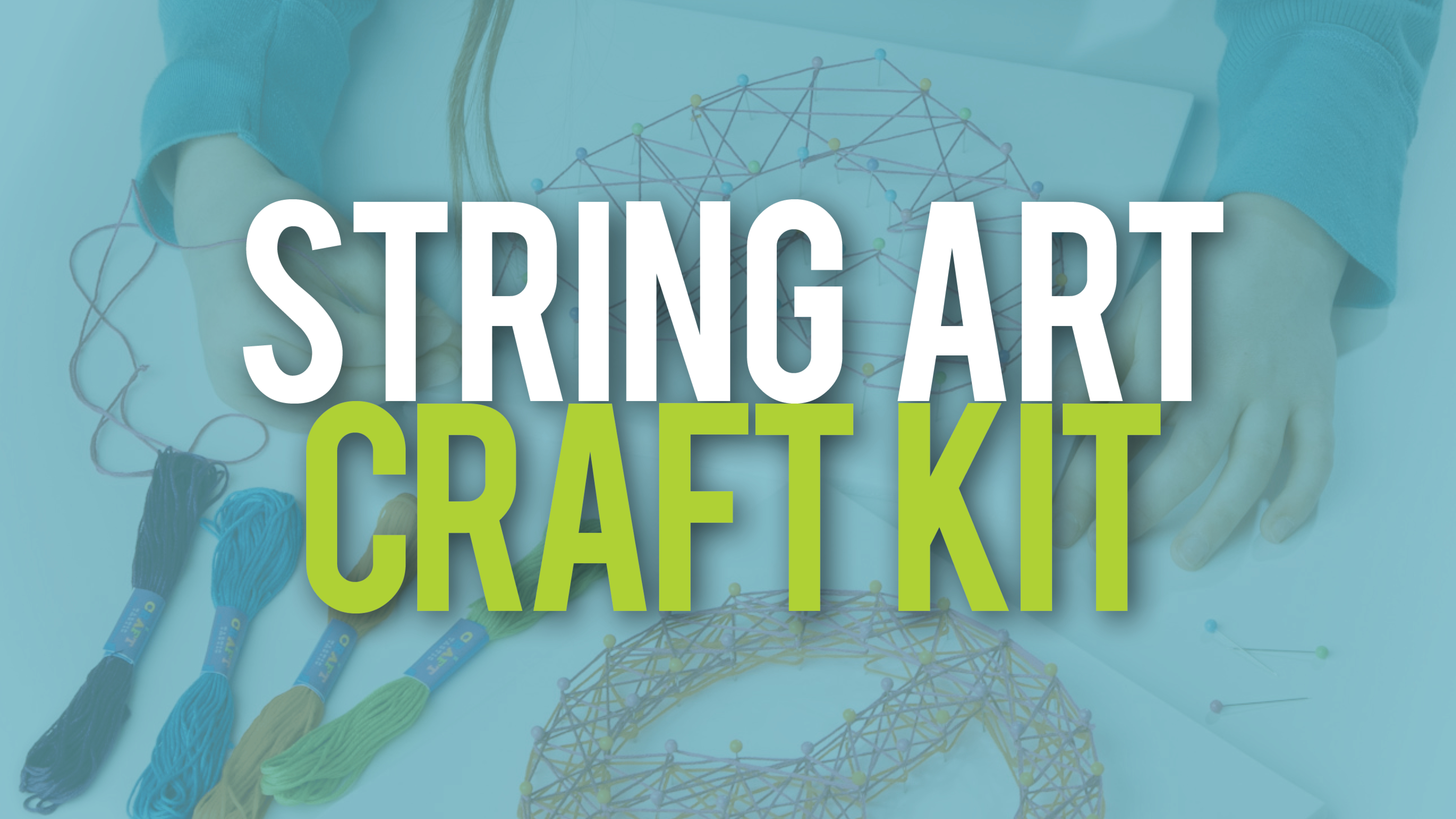 Amazon.com: Craft-tastic – String Art – Craft Kit Makes 3 Large