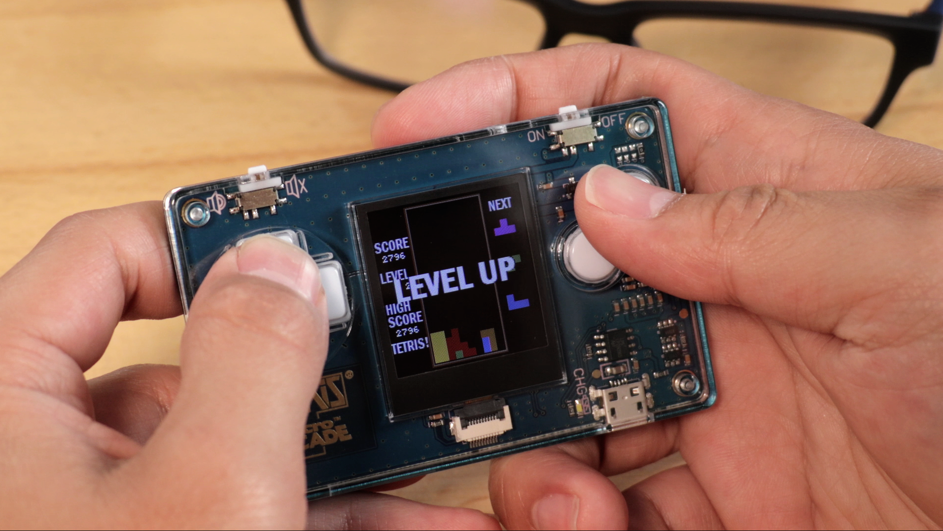 Watch Micro Arcade Tetris Review on Amazon Live