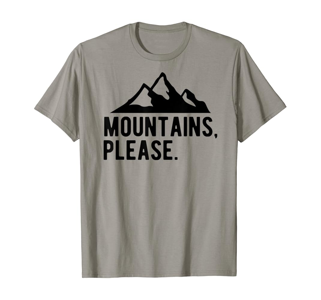 Mountains please shirt Clearance