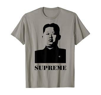 supreme leader kim jong un shirt