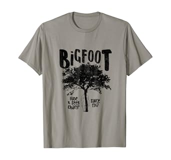 bigfoot hide and seek shirt