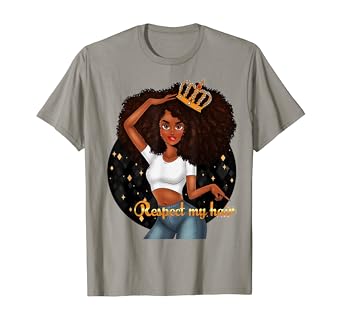 Amazon Com Natural Hair Respect My Melanin Kinks And Curls T