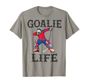 funny hockey goalie shirts
