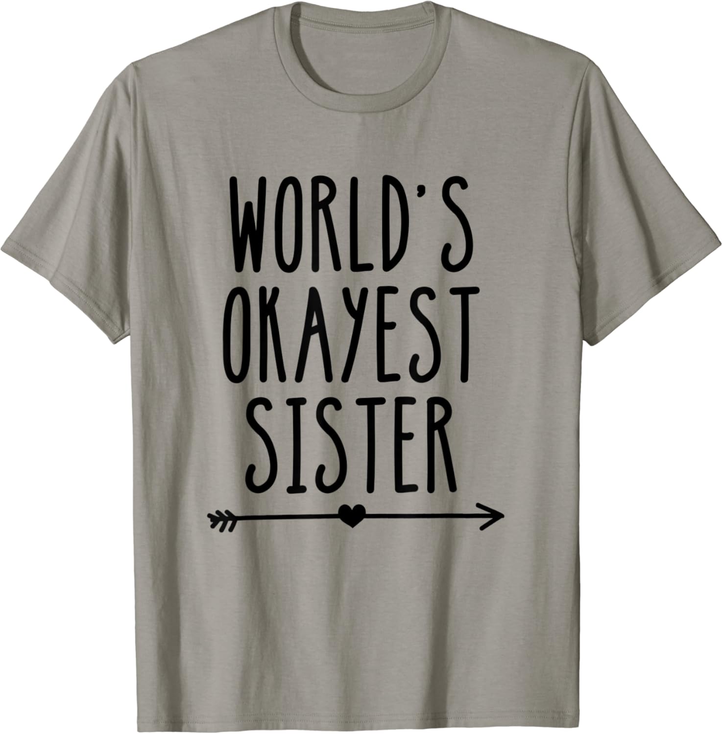 World's okayest sister shirt Clearance