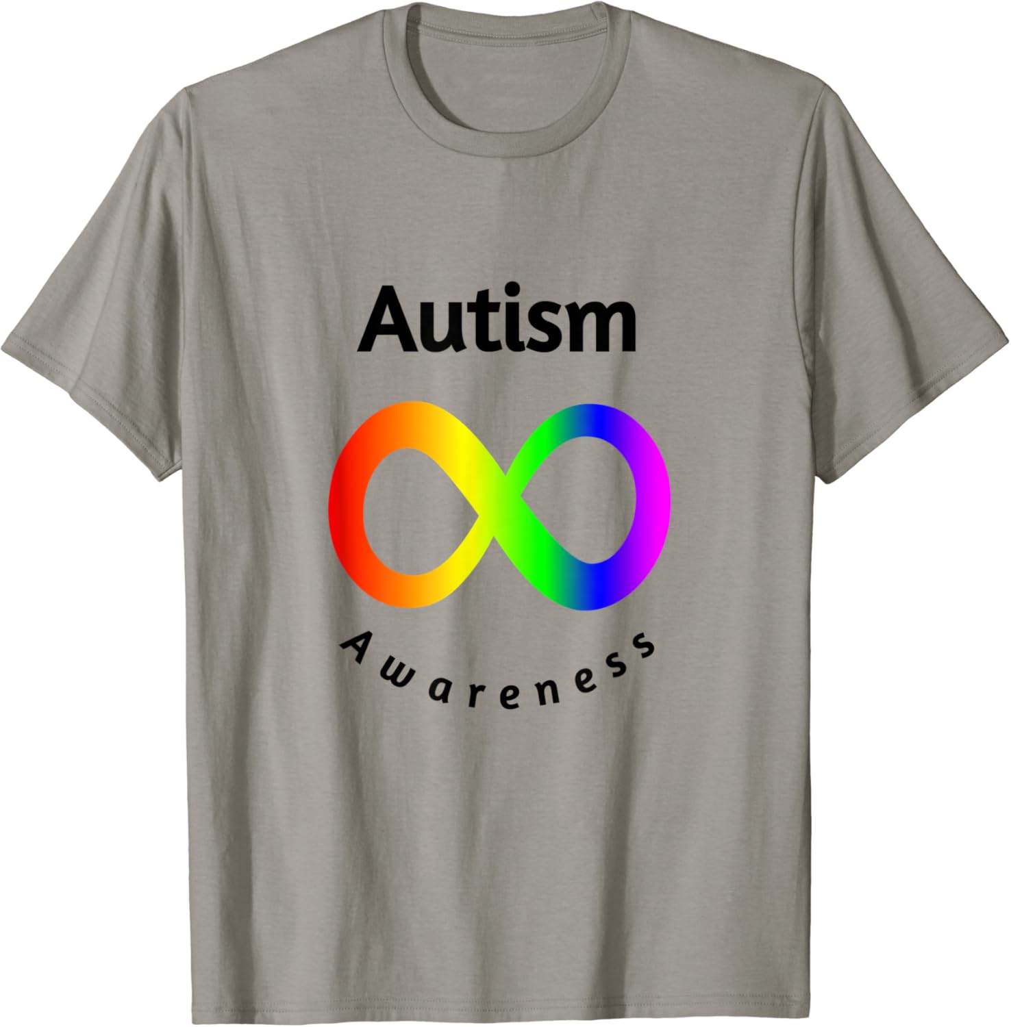 Amazon.com: Infinity Symbol for Autism Awareness T-Shirt ...