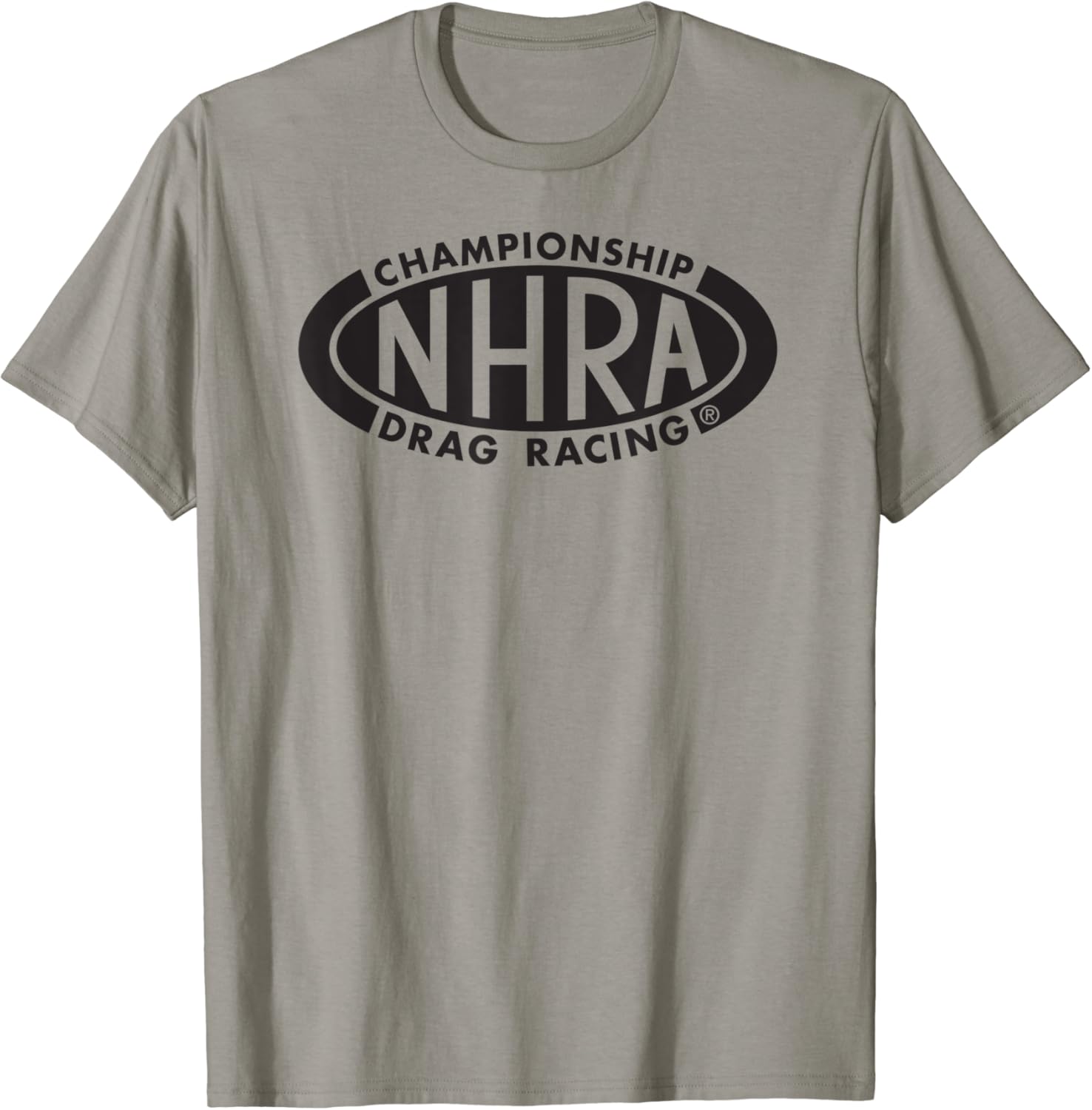 NHRA Championship Drag Racing black oval logo TShirt Clothing