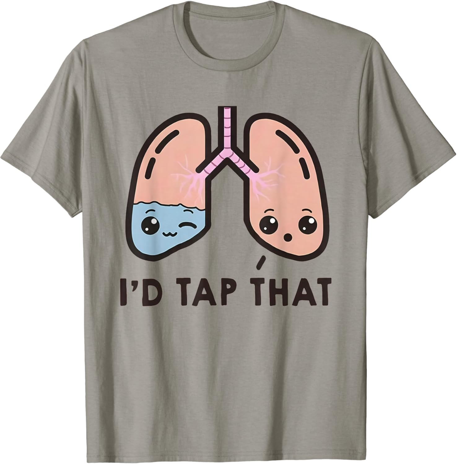 I'd Tap That Nursing Pleural Effusion Pulmonologist Apparel T-Shirt
