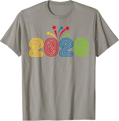 Amazon.com: 2020 New Years Eve Happy New Year gift for men women kids T-Shirt: Clothing