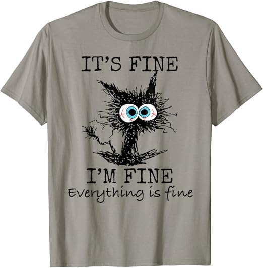 Funny cat t shirt Clearance