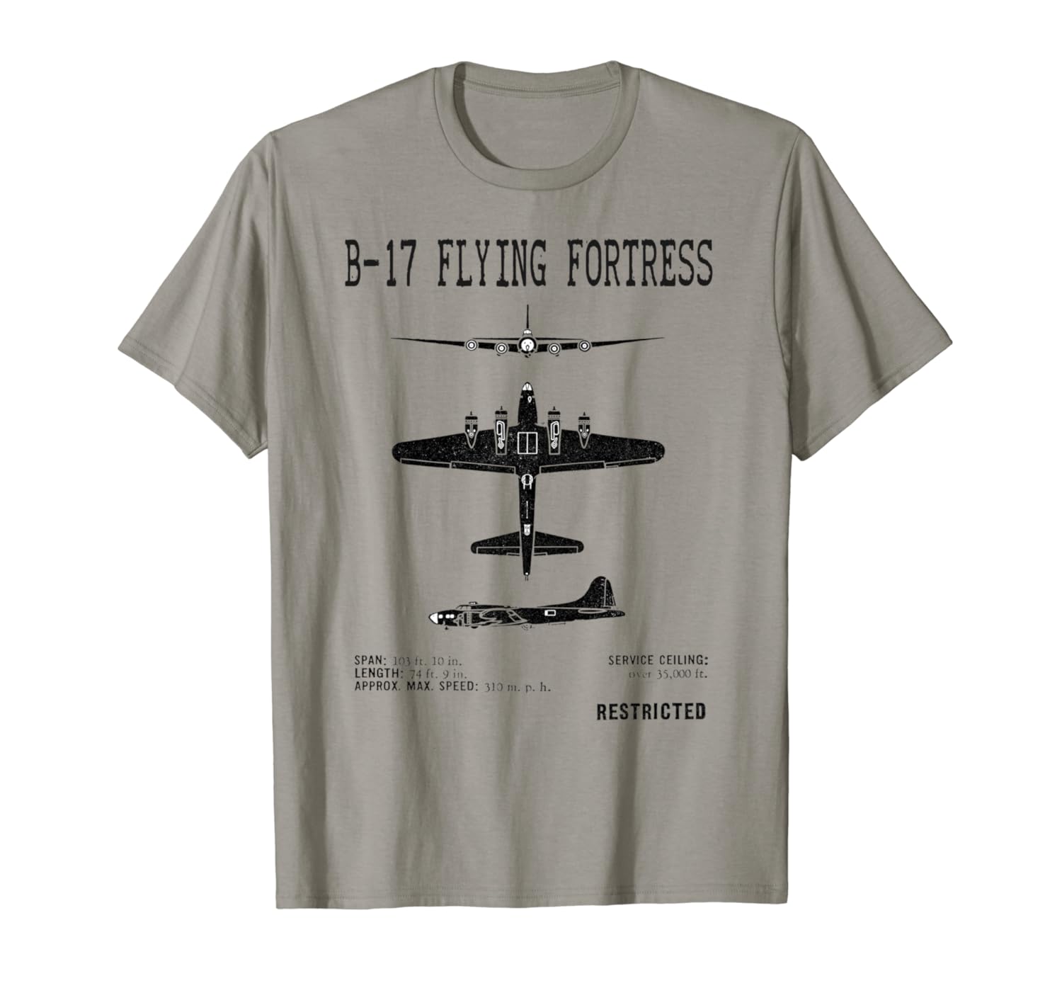 Amazon Com B 17 Bomber Ww2 Warplane And Vintage Airplane