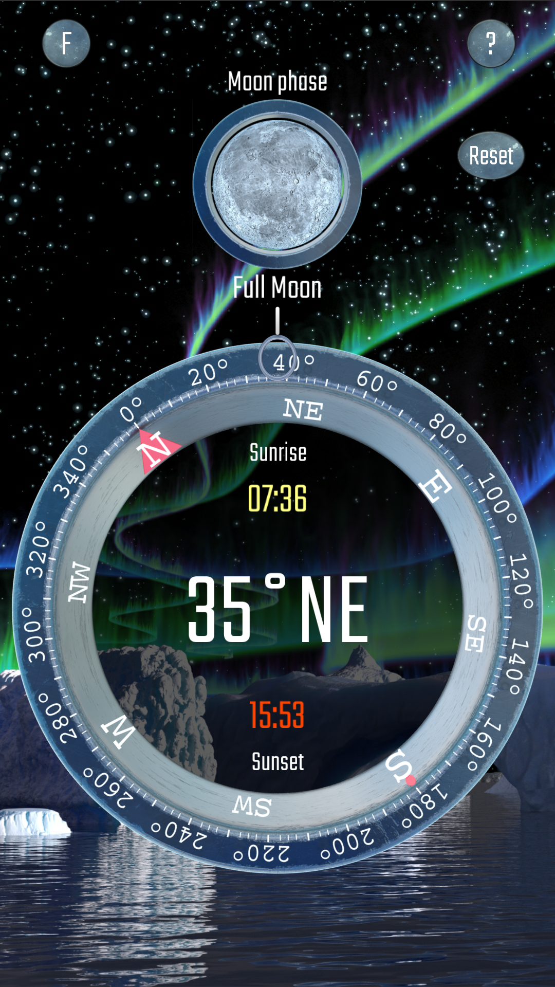 Compass Blue Free - App on Amazon Appstore