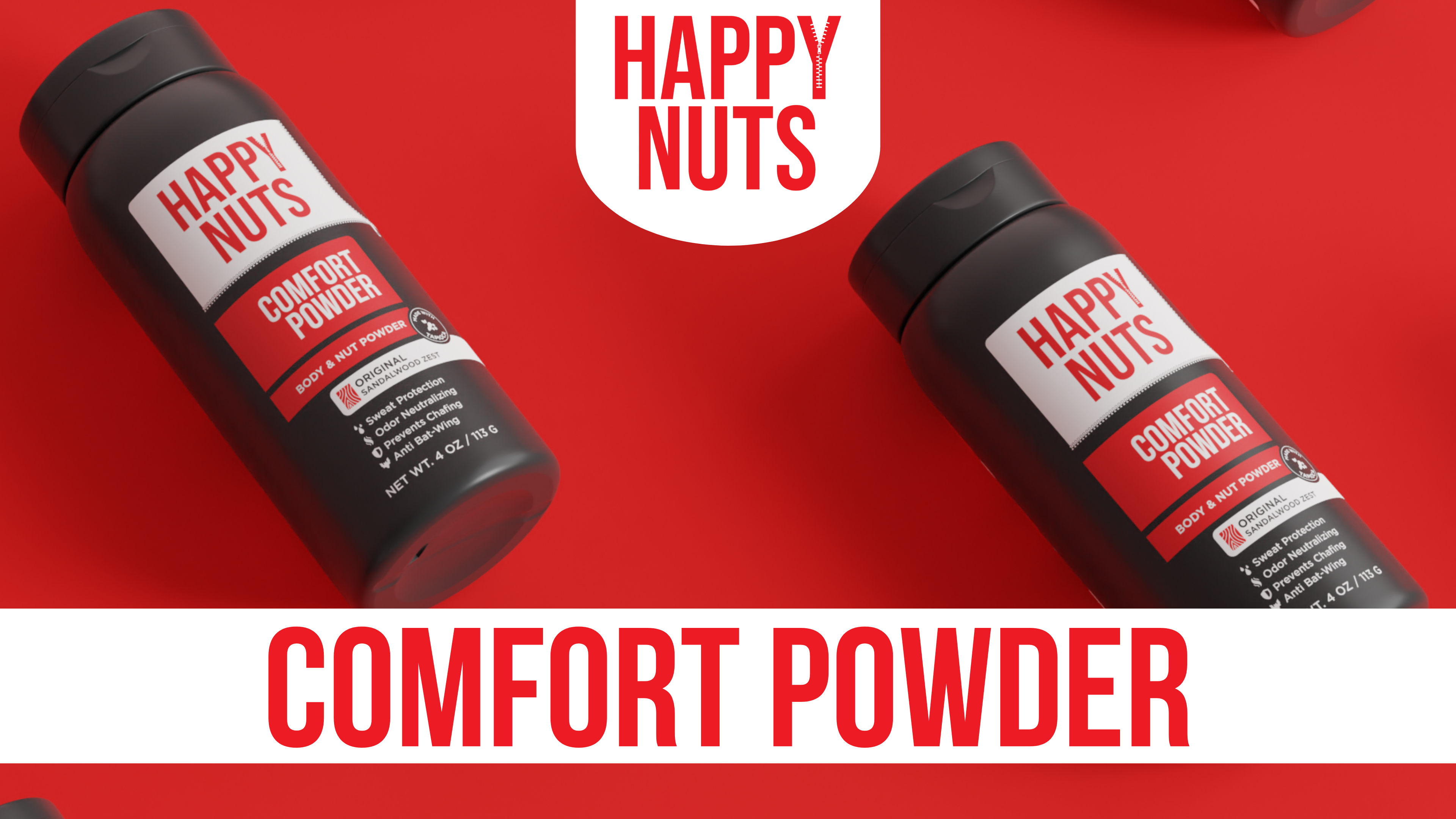 Amazon.com: HAPPY NUTS Comfort Powder Deodorant For Men: Anti