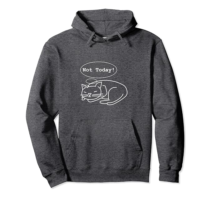 sleeping cat hoodie