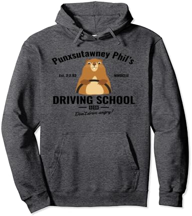 Punxsutawney Phil Driving Hoodie - Day Pullover Style