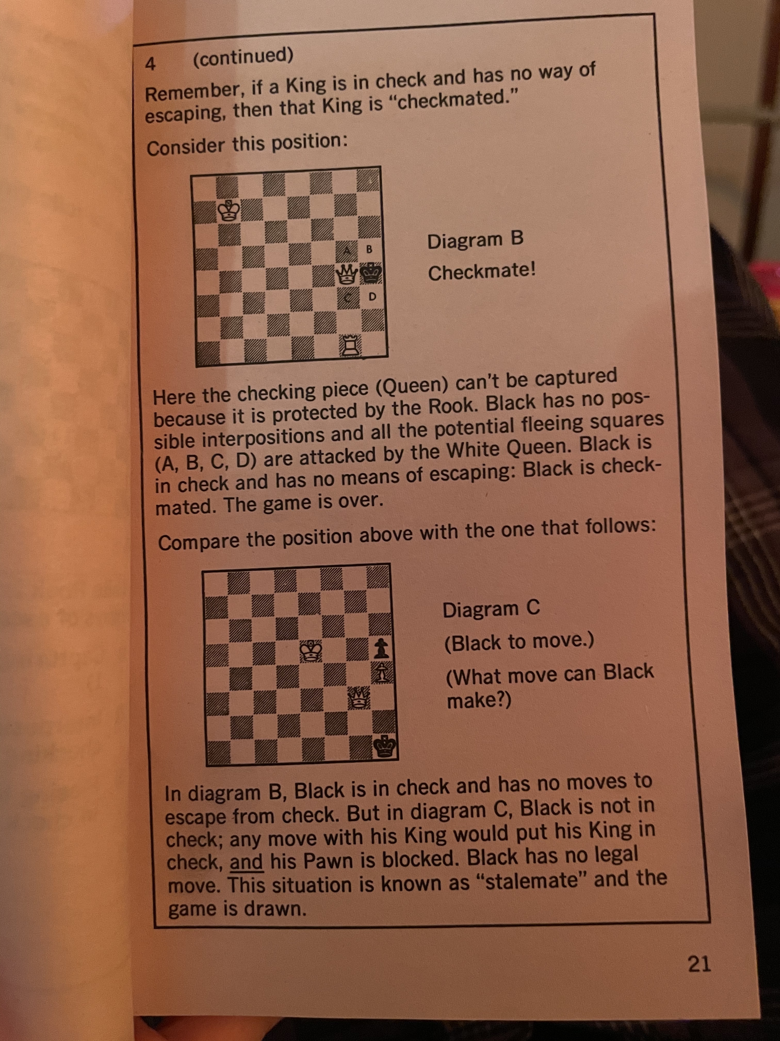 Great book for sharpening your chess skills.