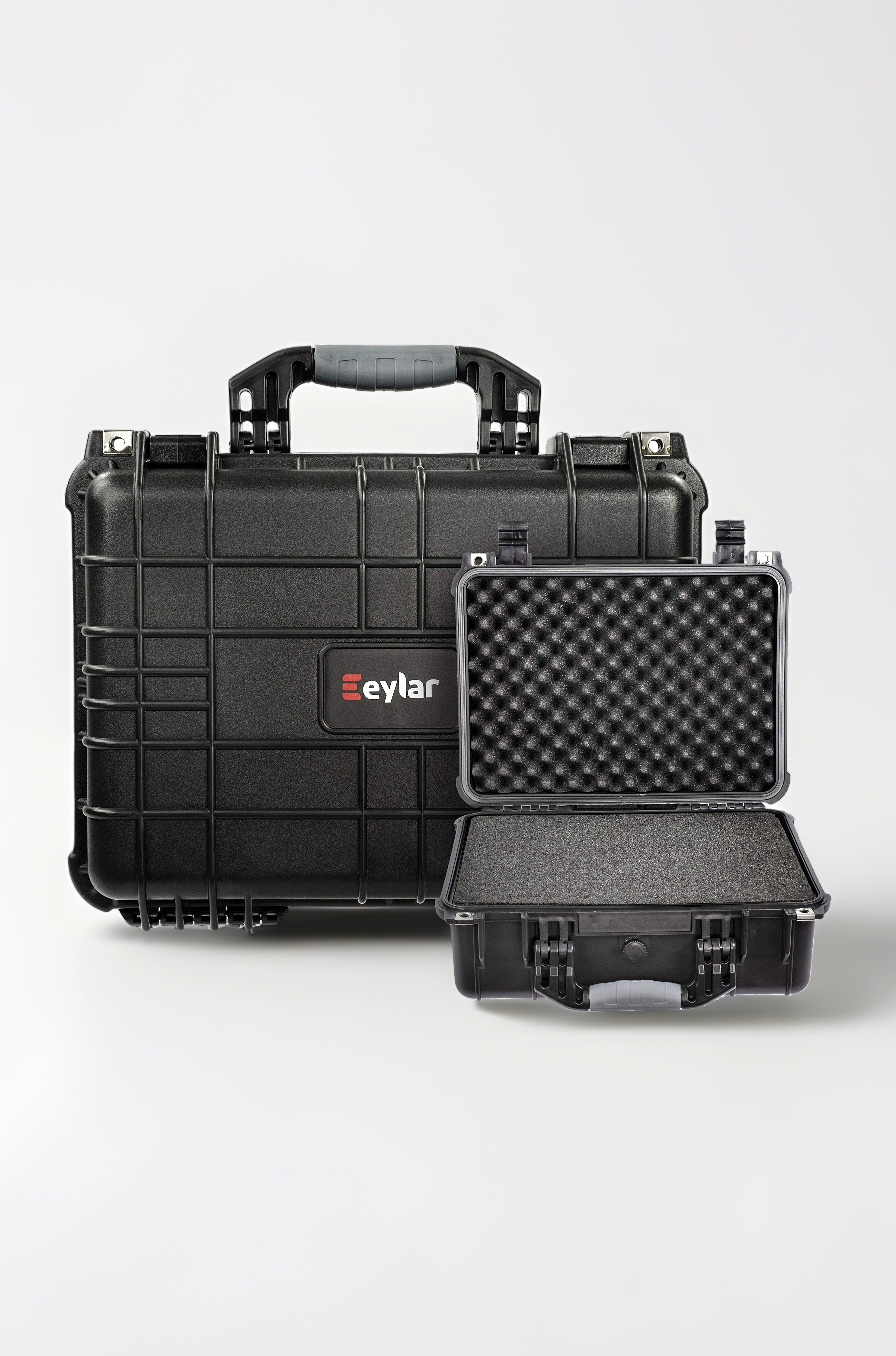 Eylar Standard 16" Gear, Equipment, Hard Camera Case Waterproof with Foam TSA Standards (Black)