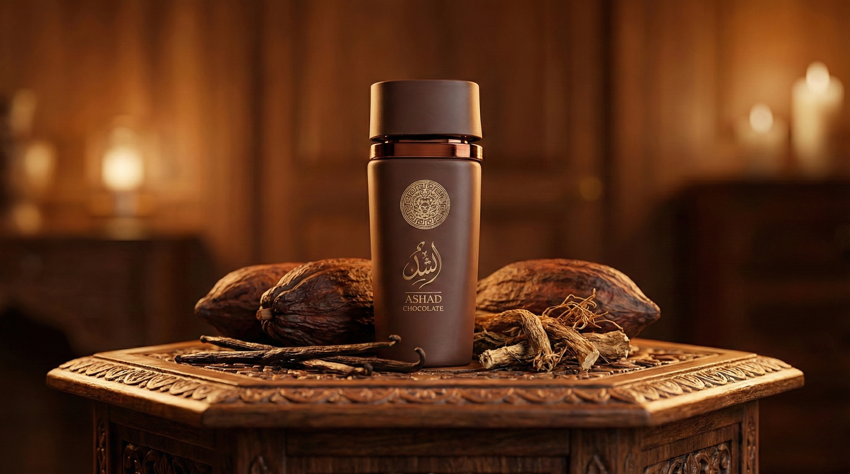 Amazon.com : SAADAH Ashad Chocolate Eau De Parfum for Men 4.0 Fl