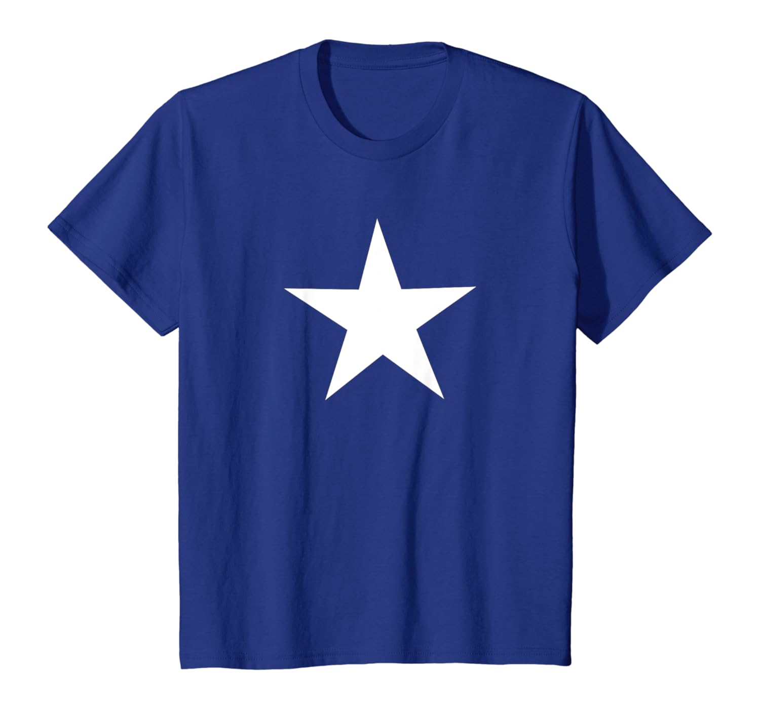 Blue t shirt with white stars Clearance