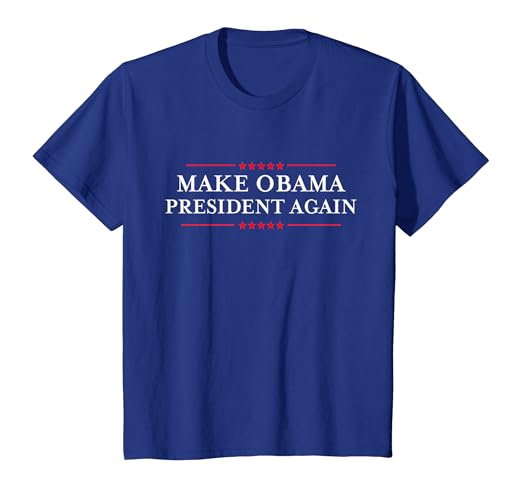 Amazon Com Make Obama President Again Shirt Funny Anti Trump Shirts Clothing